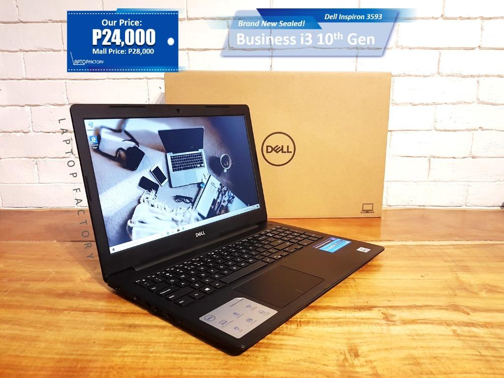 Brand New Sealed Dell Inspiron 3593 Core I3 10th Gen Electronics Computers Laptops On Carousell