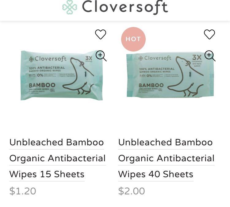 cloversoft baby wipes