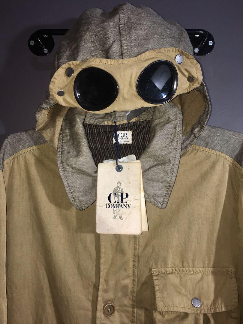Cp Company Mille Miglia Watchviewer Goggle Jacket Fesyen Pria