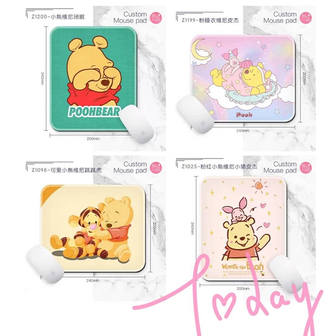 Disney love Winnie the Pooh mouse pad piglet Piglet cute wrist oversized wrist pad, Computers