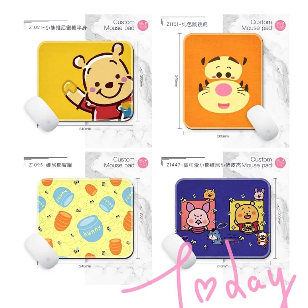 Disney love Winnie the Pooh mouse pad piglet Piglet cute wrist oversized wrist pad, Computers