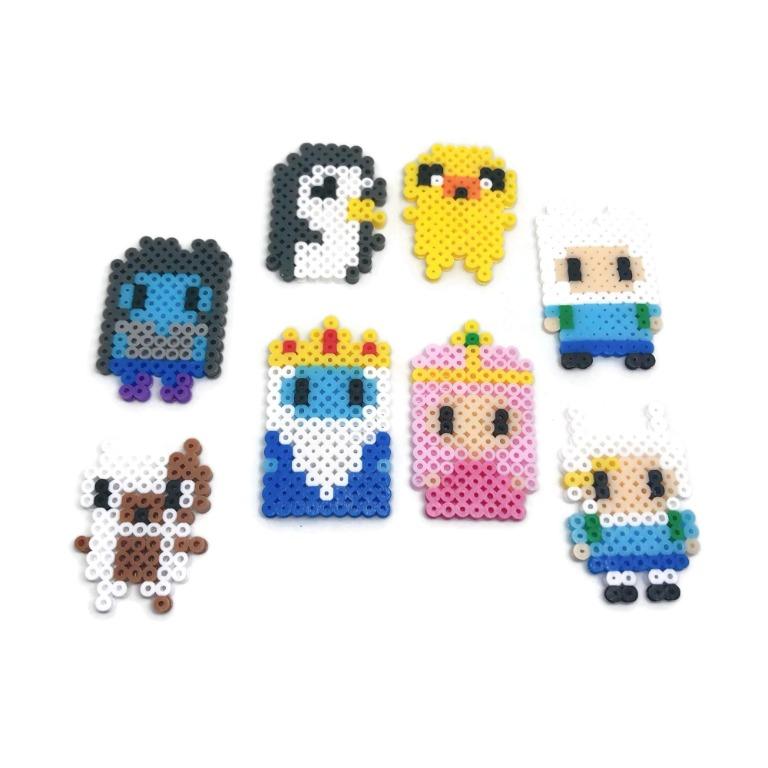 Diy Hama Artkal Perler Beads Various Pixel Art King Queen