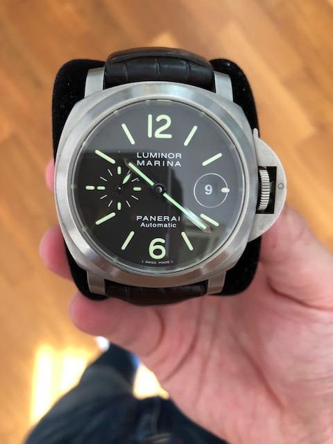 FS FULL SET PANERAI LUMINOR AUTOMATIC MARINA TOBACCO DIAL 44
