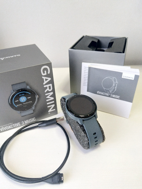 Garmin v voactive 3 Music Granite Blue Rose Gold Edition Luxury