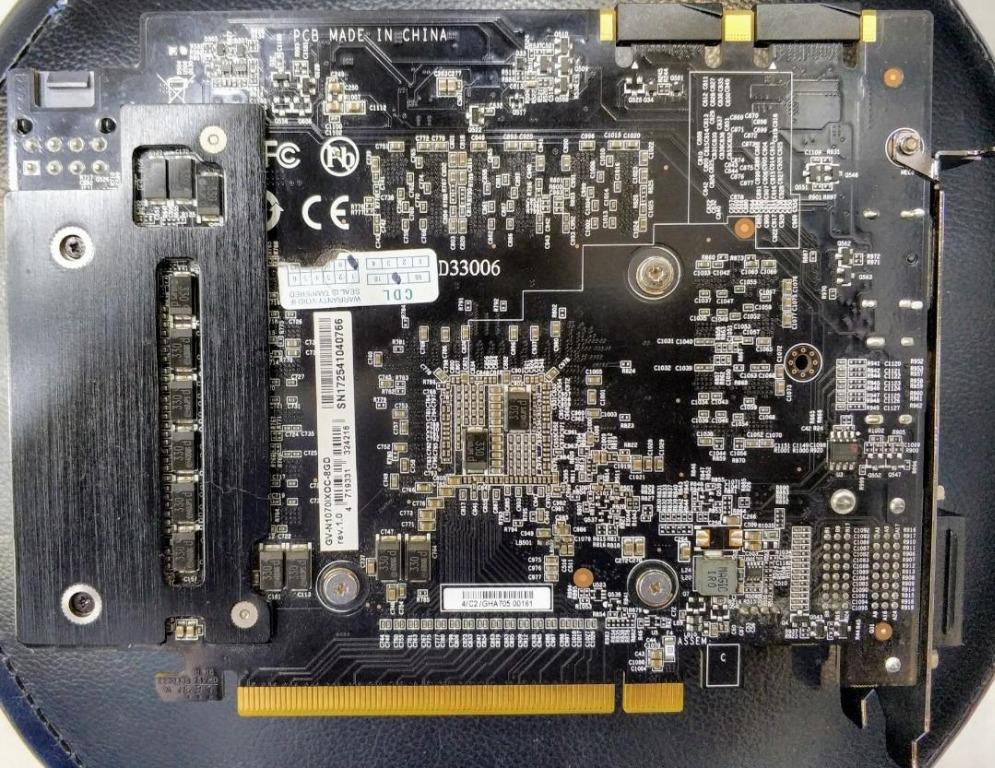 Gigabyte GTX 1070 mini ITX OC edition