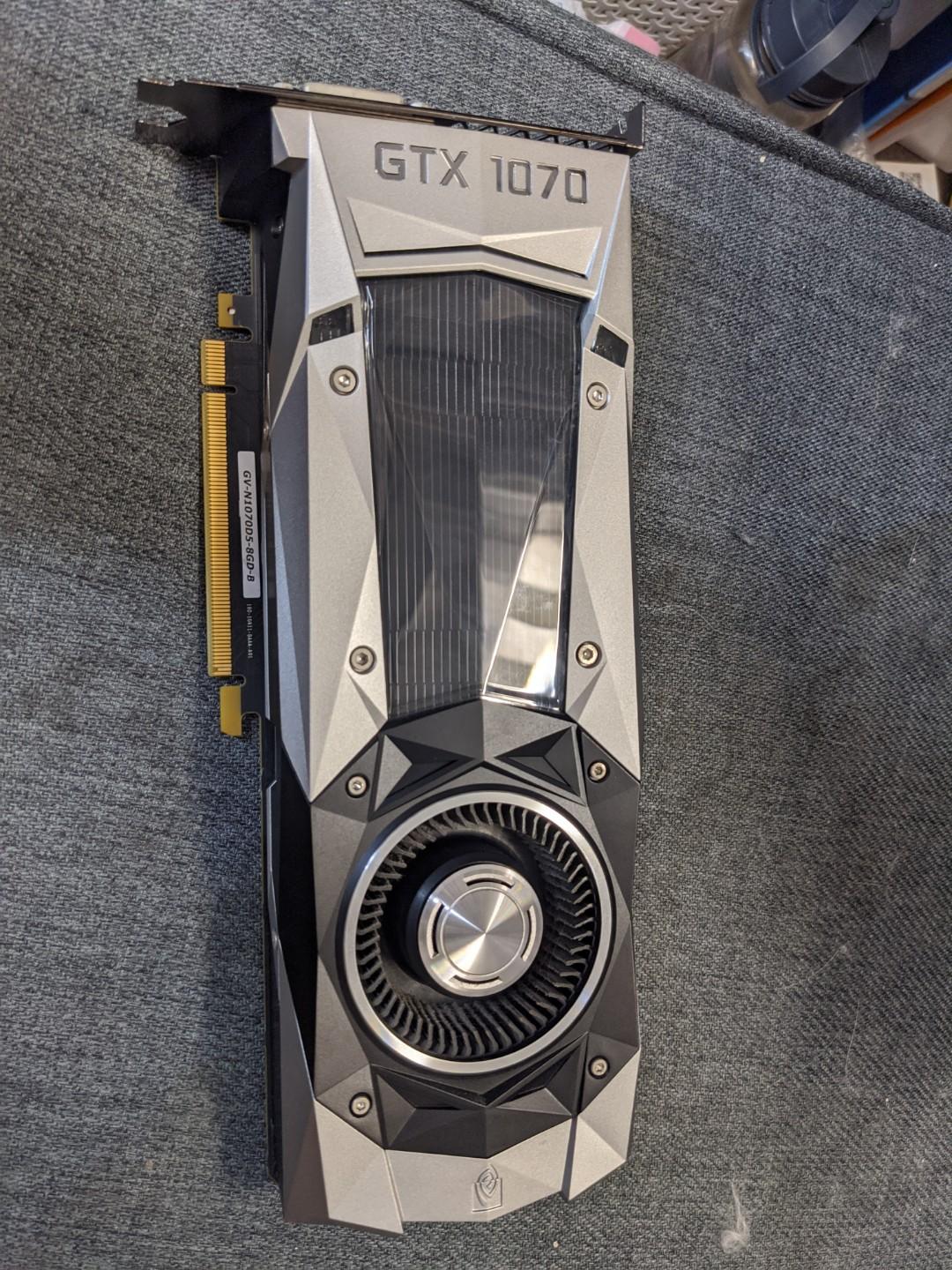 Gigabyte gtx discount 1070 founders edition