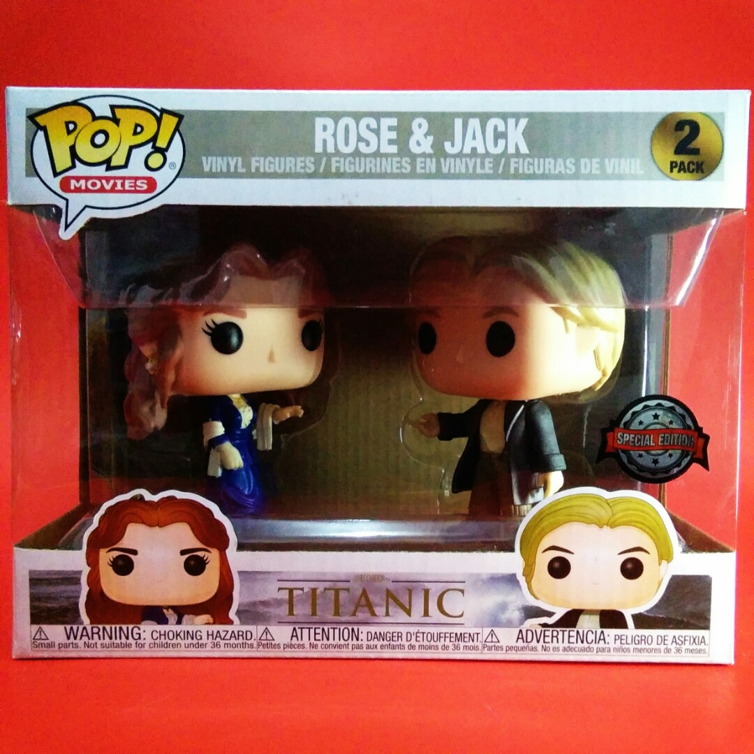 JACK AND ROSE, Funko Vinyl Toy Figurine, Hobbies & Toys, Toys & Games