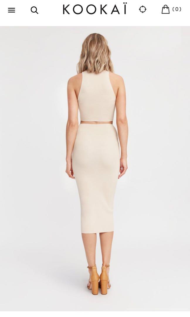 Lola cut out dress oat kookai clearance