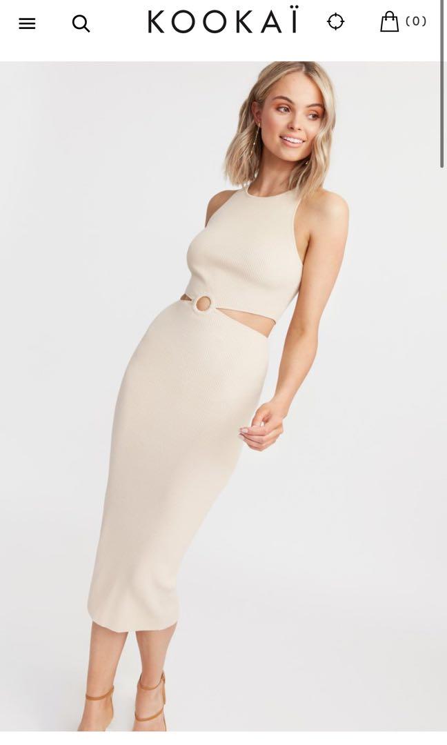 Lola cut out dress oat kookai clearance