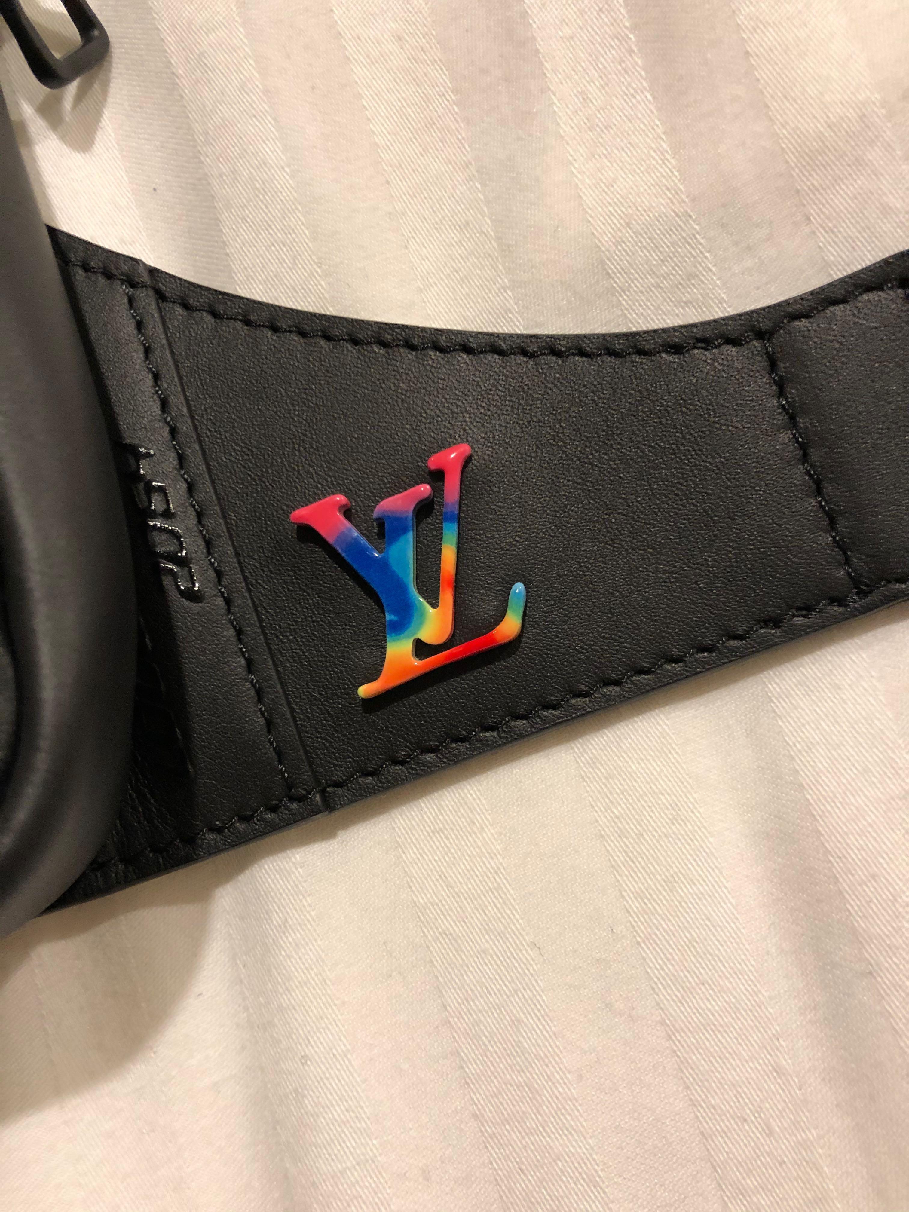 Virgil Abloh Multicolor Monogram 3D Nylon 2054 Reversible Keepall  Bandoulière 50 Black Hardware, 2020