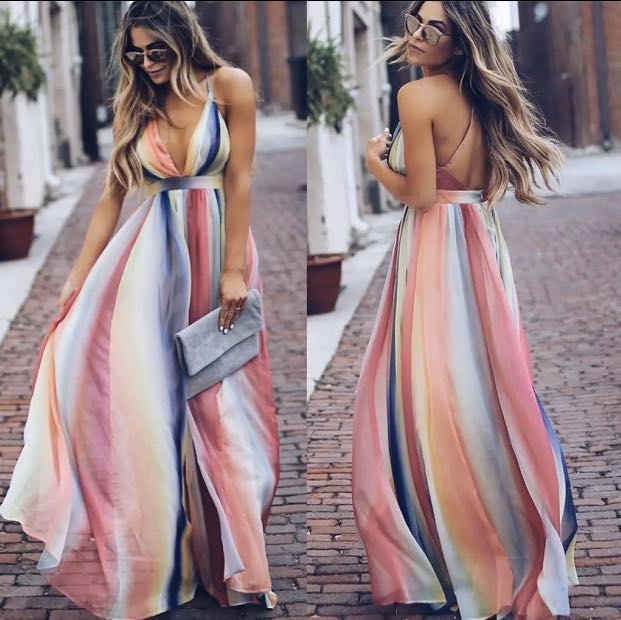 Rainbow beach clearance dress