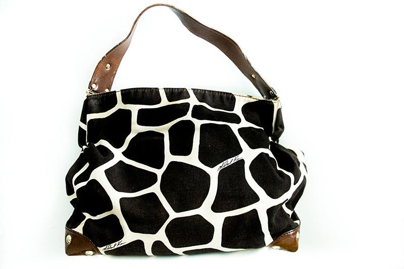 Michael Kors giraffe print handbag