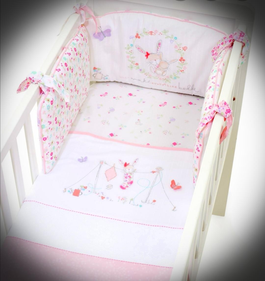 Mothercare crib bumper clearance