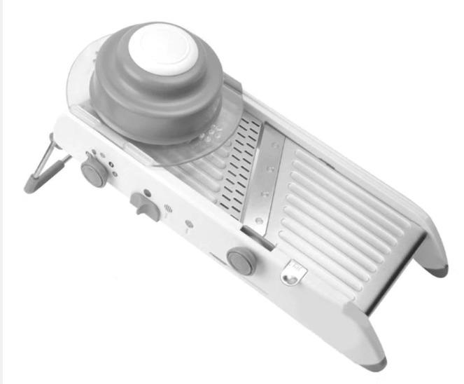 Multifunctional Mandoline Slicer Tool (Category: Knives & Chopping Boards) located in Manila. Submitted by trustradeglobal (Listing ID 274425648, Image 3). Description: This slicers for fruits and vegetables can meet all your needs, straight cut and wave cuts, pull out and rotate the bottom knob to switch slice and shred function freely, there are 18 different incisions . - Slicing Cutter - Pattern Cutter - Shedding Cutter - Stainless Steel Plate