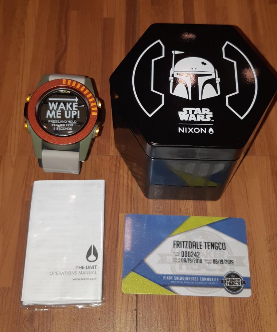 Nixon x StarWars Boba Fett Men s Fashion Watches Accessories