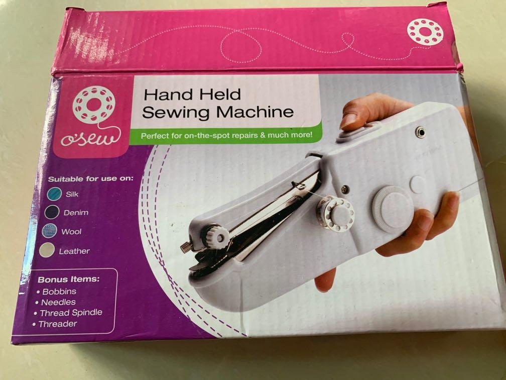 O Sew Hand Held Sewing Machine, Hobbies & Toys, Stationery & Craft
