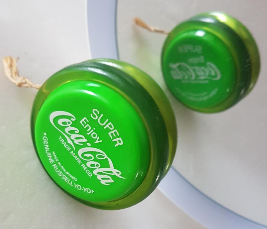 Fun Coke Collectibles Coca Cola Souvenir Vintage Yo Yo Genuine Russell Yo Yo A Moving Coke