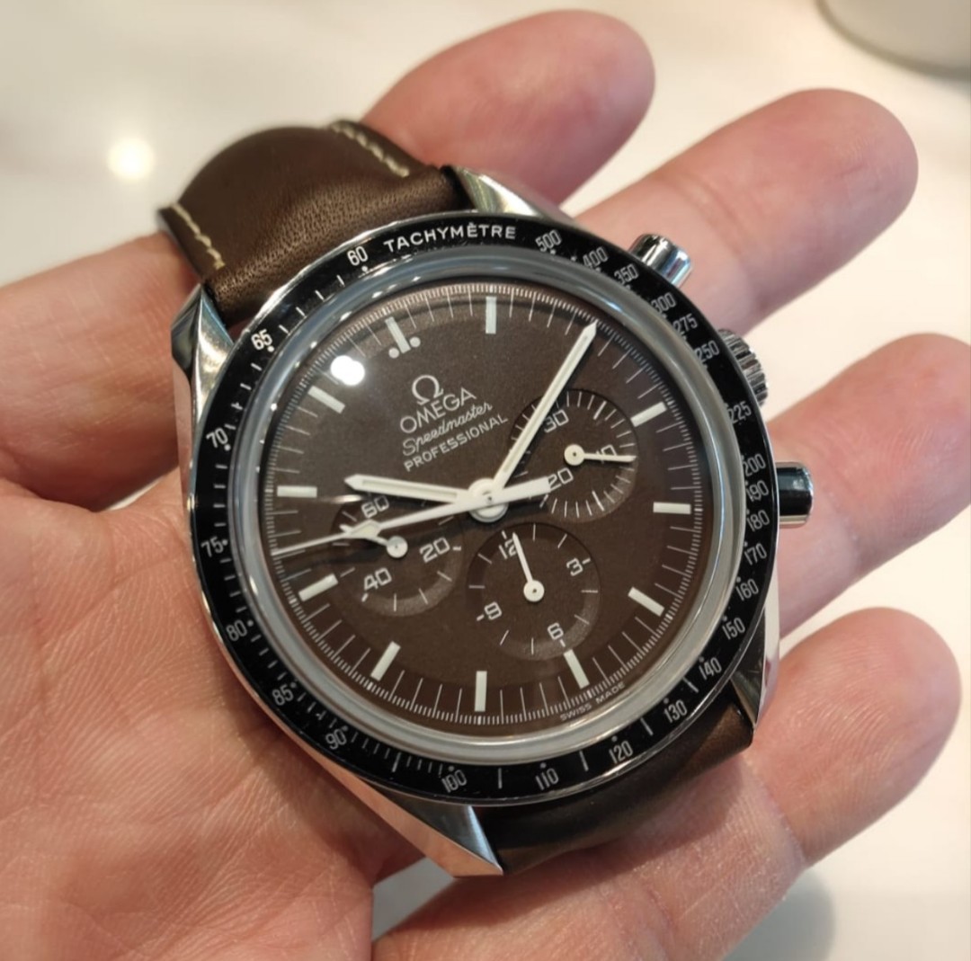 Omega Speedmaster Chocolate dial Luxury Watches on Carousell