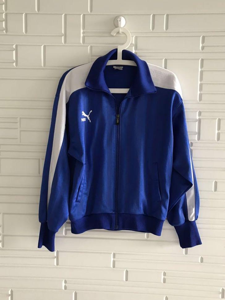 puma blue sweater