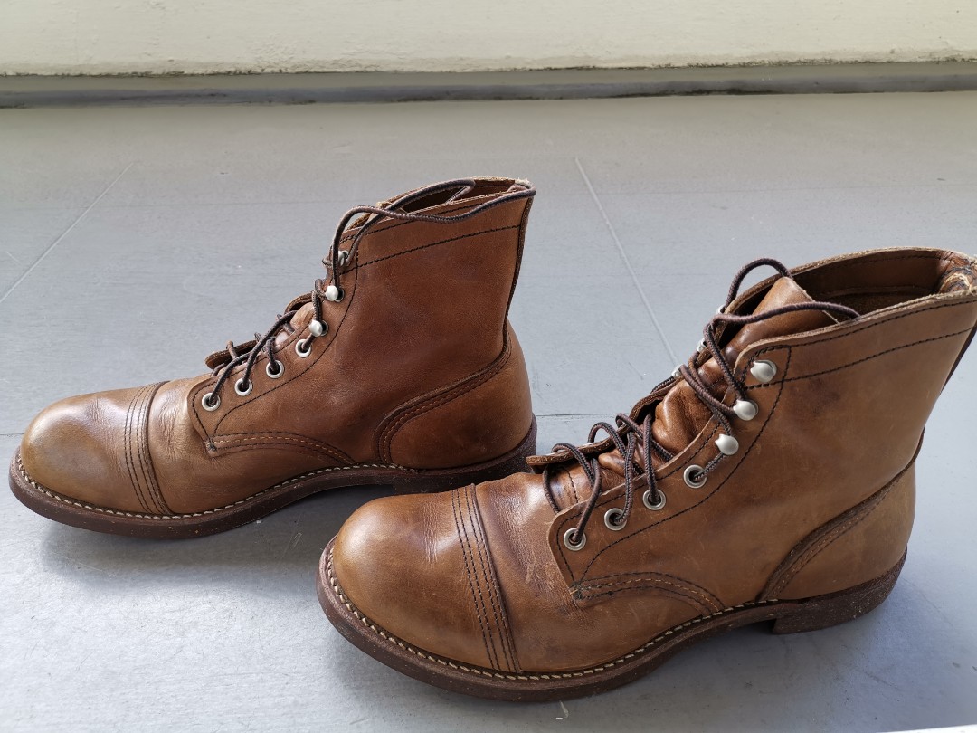 Red wing men's iron ranger boot outlet