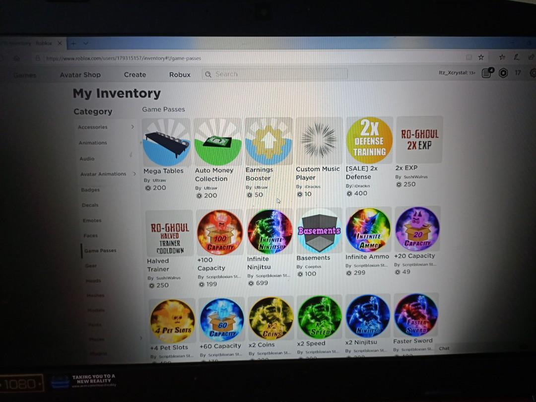 Roblox Account Toys Games Video Gaming In Game Products On