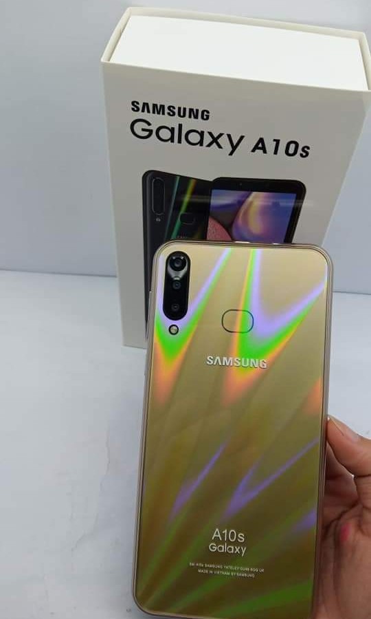 sale samsung a10s vietnam copy rush with free 16gb memory temperd at case complete package box charger headset