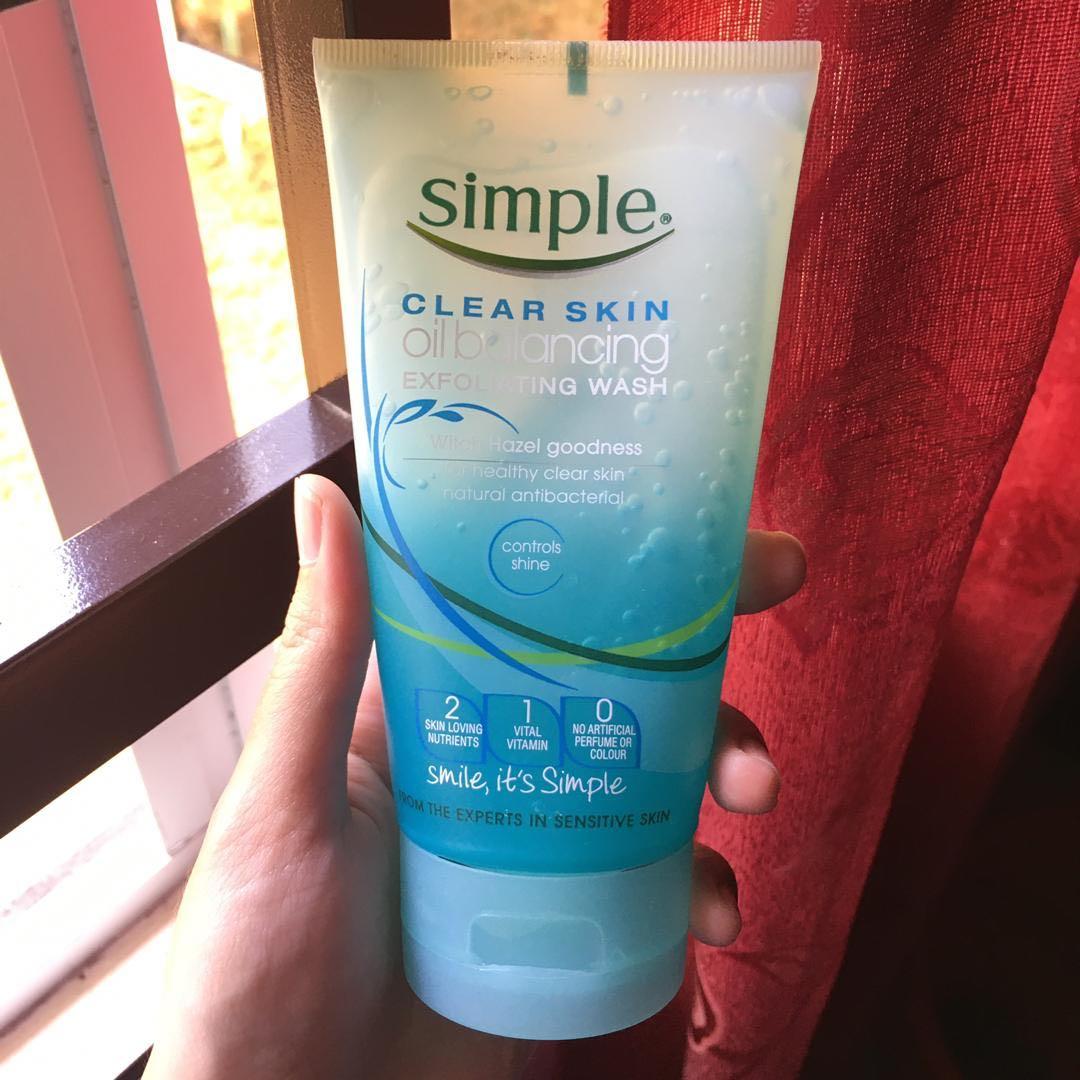 simple oil balancing cleanser