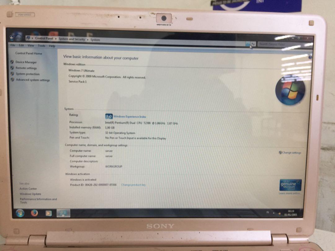 Sony Vaio Vgn Cr323 Elektronik Komputer Laptop Di Carousell
