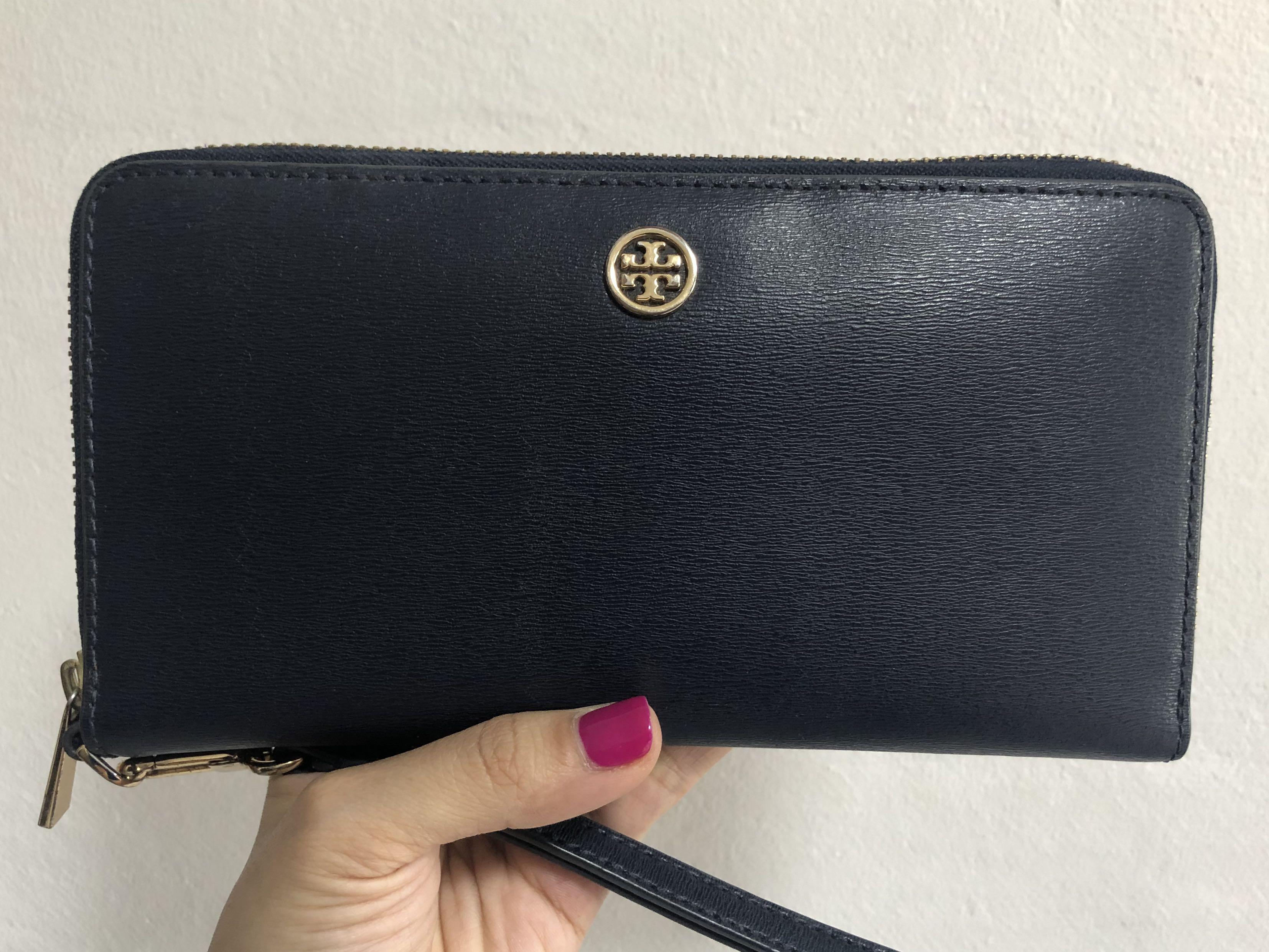 Tory burch parker zip wallet best sale