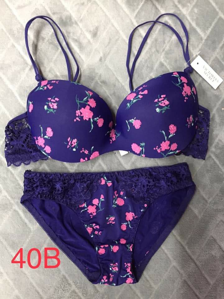 Victoria secret bra and thong set clearance