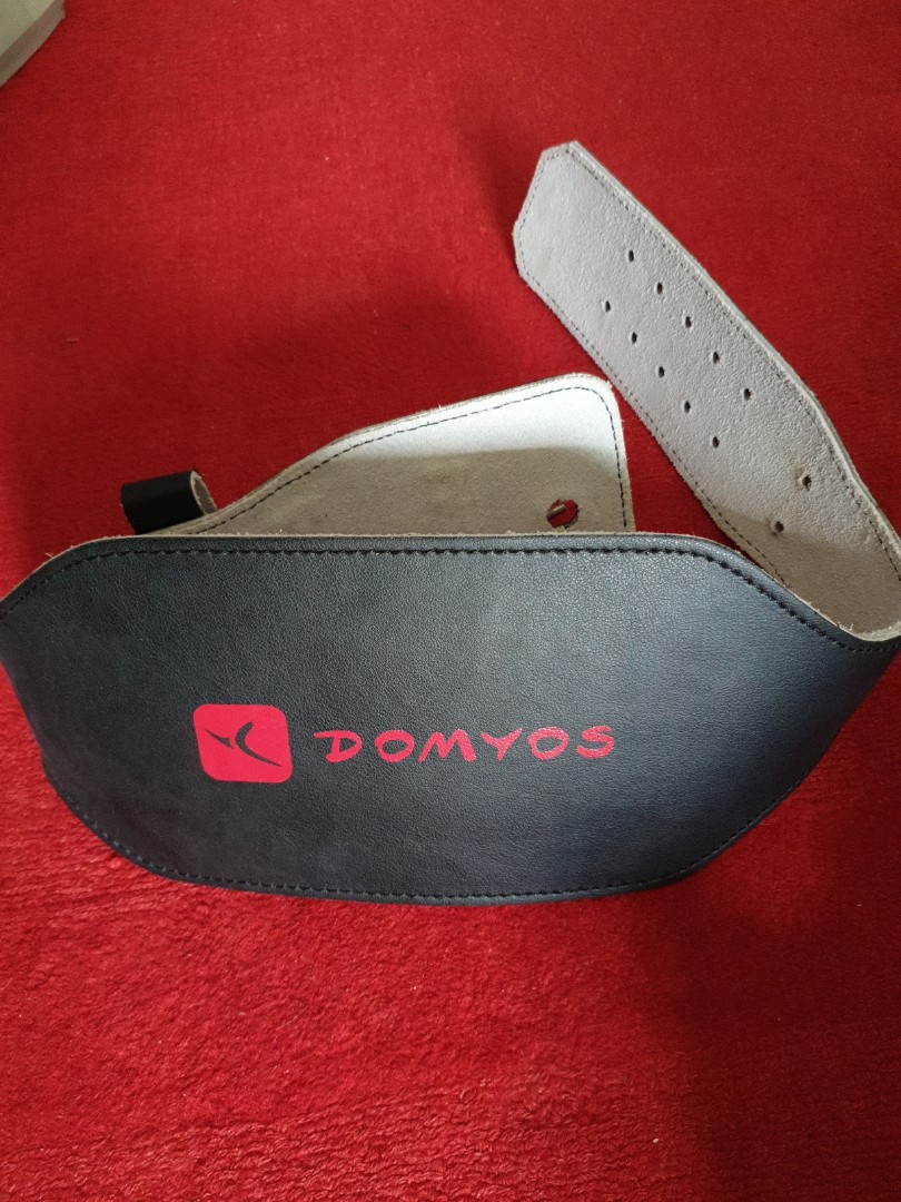 Weight training lumbar belt, Health & Nutrition, Braces, Support