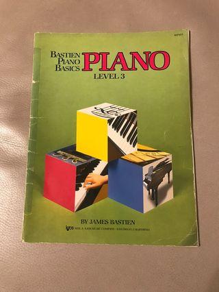 Bastien Piano Basic Piano Level 3