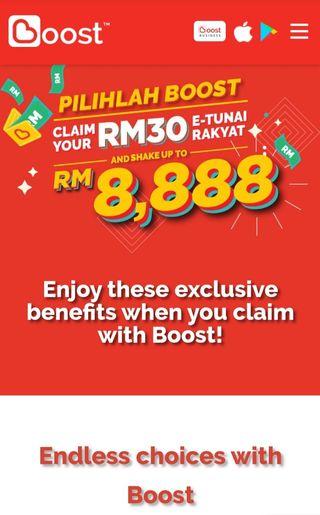Affordable Boost App For Sale Tickets Vouchers Carousell Malaysia