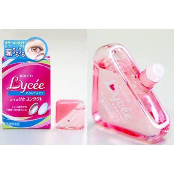 [ Authentic Japan ] Rohto Lycee Eye drops for Contact Lens, Beauty