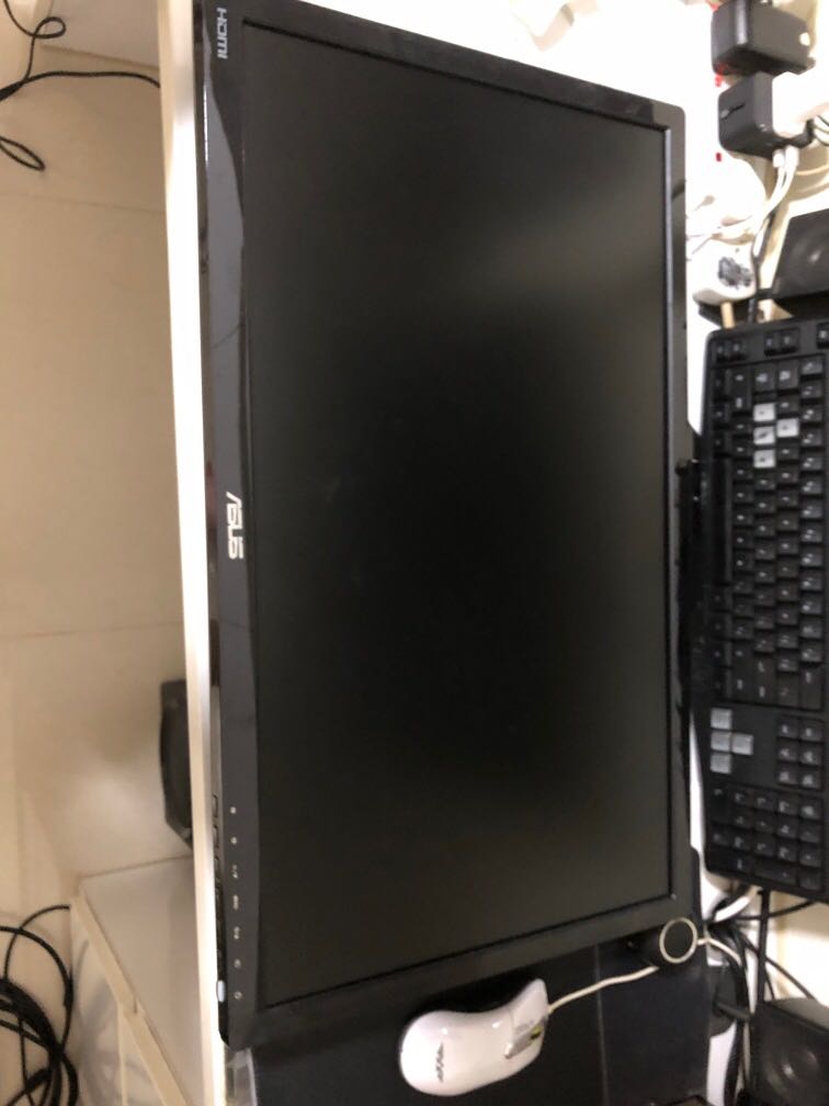 Asus Vg278 3d Monitor 120hz 1080p Electronics Computer Parts Accessories On Carousell