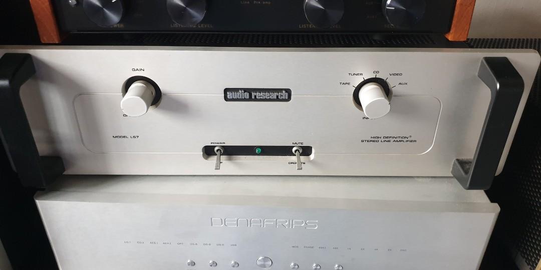 Audio Research Ls7 Preamp Electronics Audio On Carousell