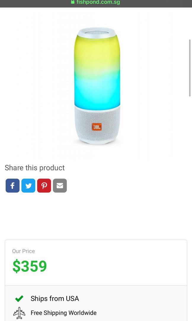 jbl pulse 3 price in usa