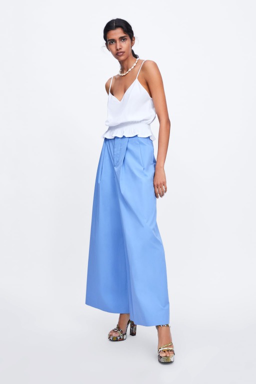 relaxed peplum top