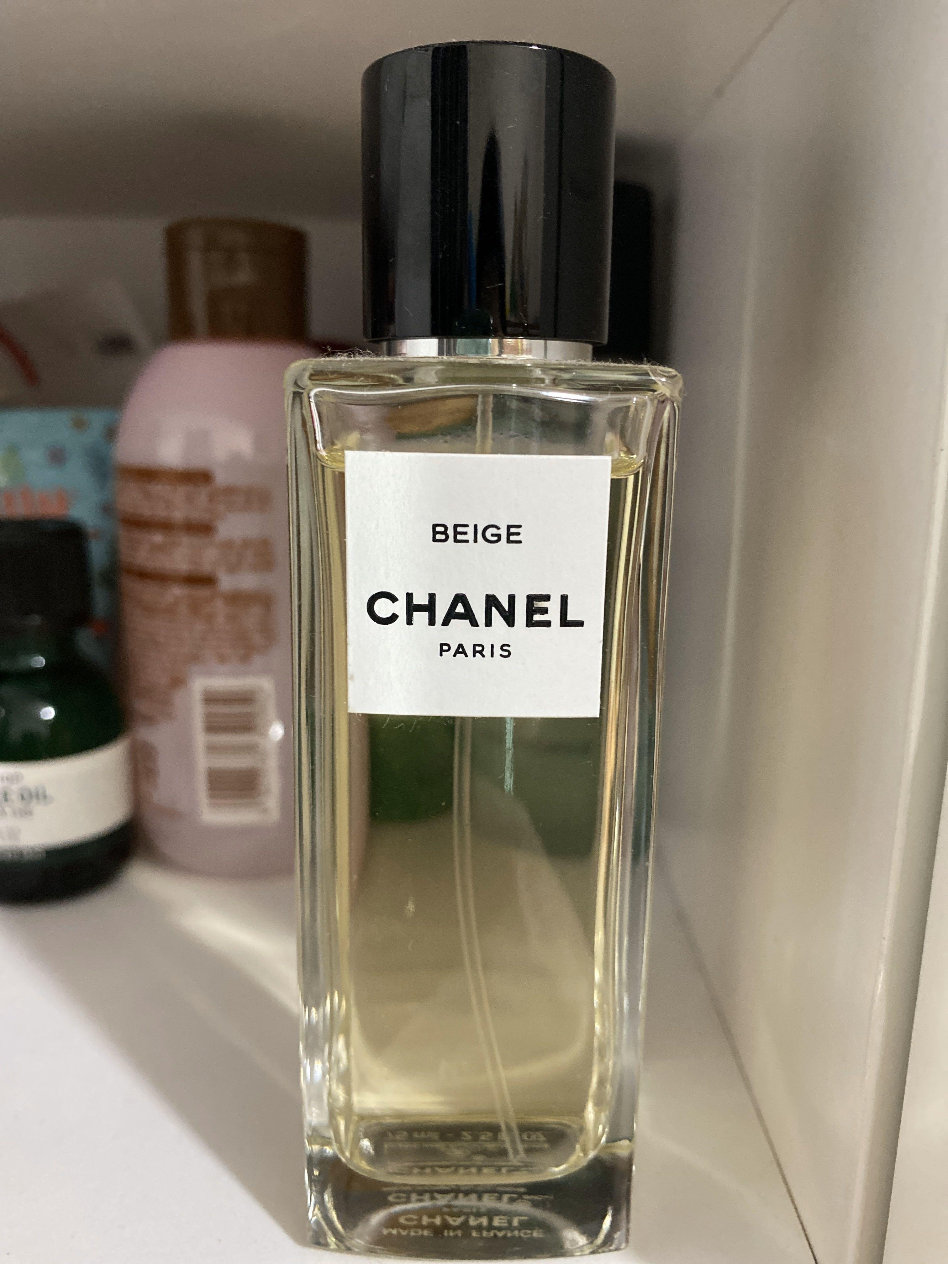 Chanel beige 香水75 ml, 美容＆化妝品, 沐浴＆身體護理, 沐浴及身體