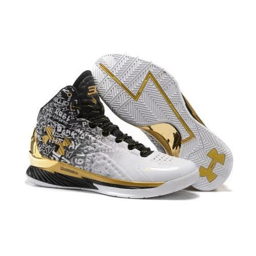 curry gold shoes