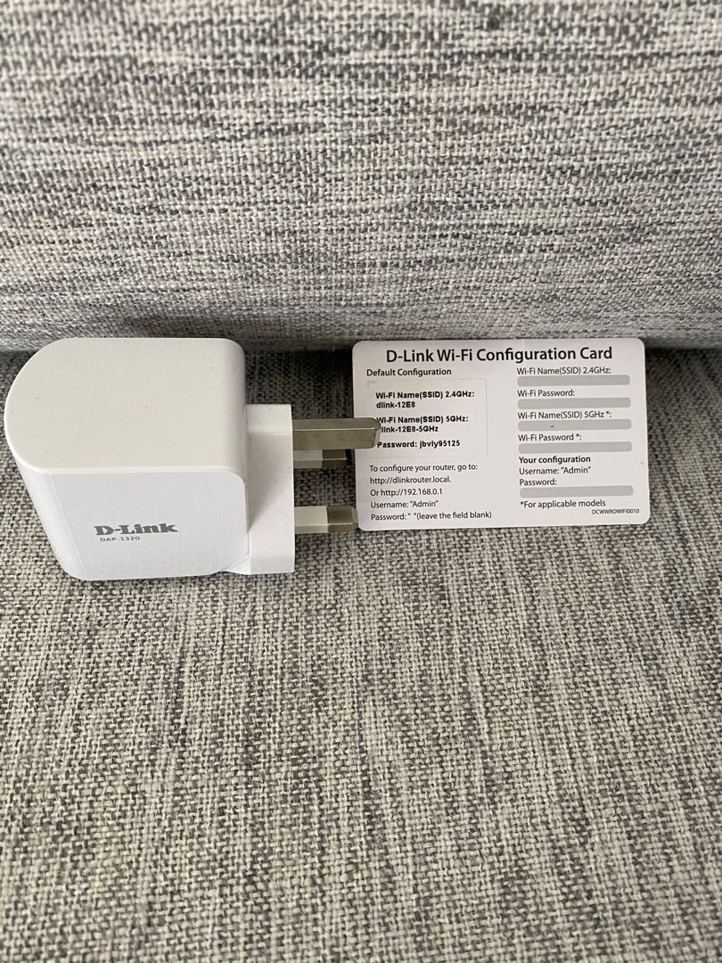 D Link Dap 1320 Wifi Extender Wireless Range Extender N300 Electronics Computer Parts Accessories On Carousell
