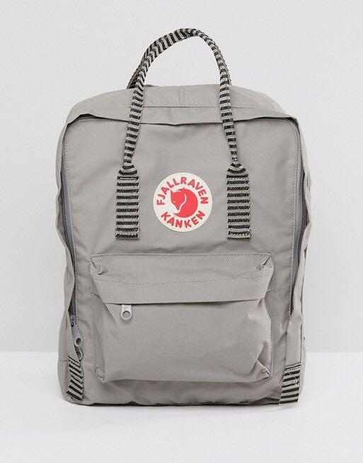 kanken classic fog striped