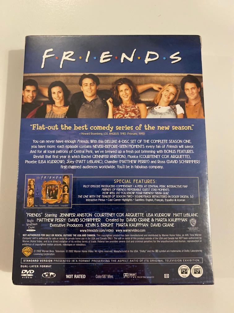 Friends episode 1 hotsell season 1 english subtitles