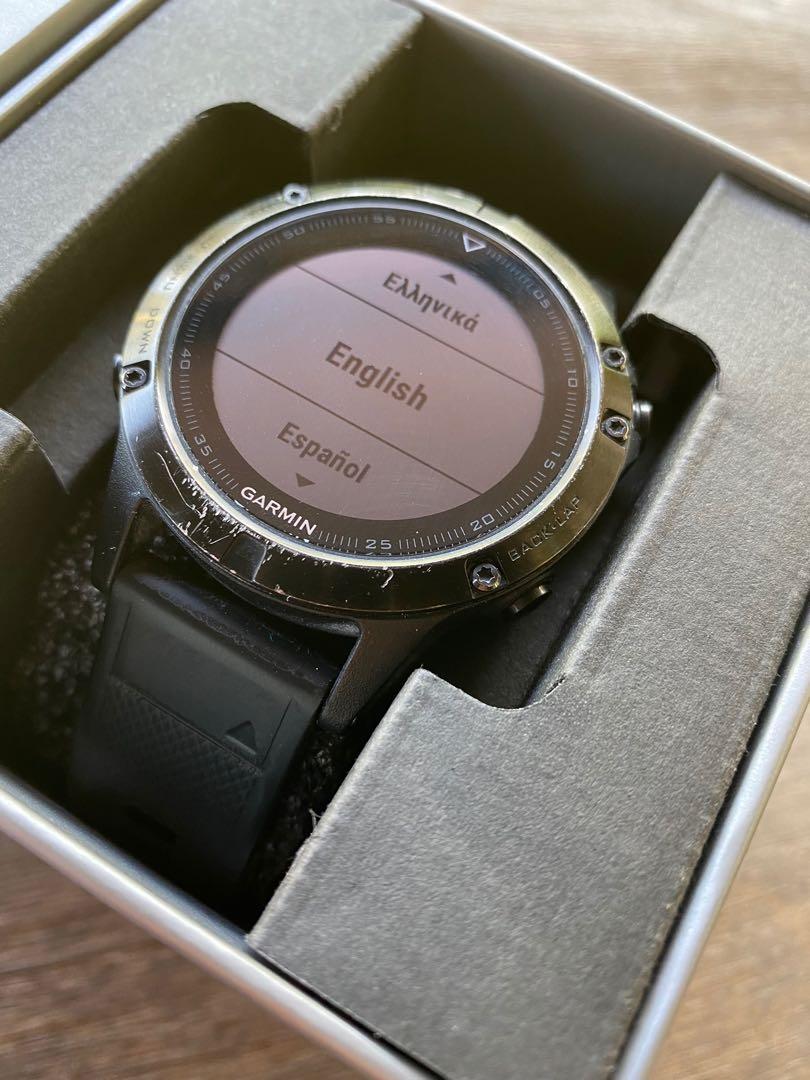 Garmin Fenix 5 Sapphire edition with heart rate Mobile Phones