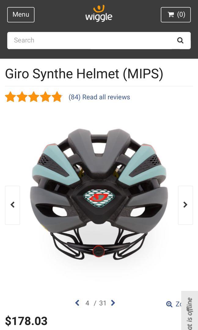 Giro Synthe Helmet (MIPS) BNIB aero helmet SIZE M, Sports Equipment