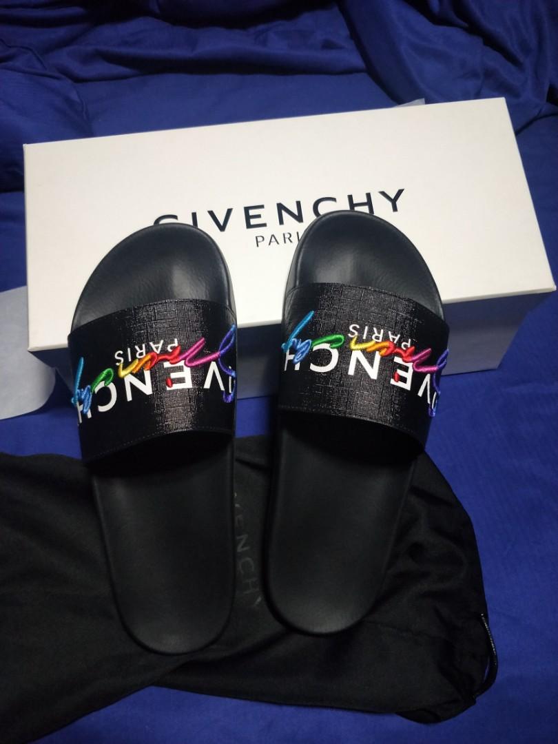 Givenchy slides rainbow deals