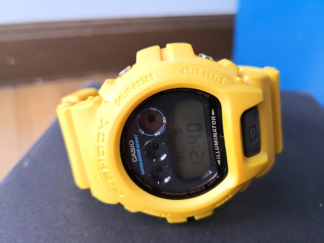 Gshock dw6900 kuning custom Men s Fashion Watches Accessories