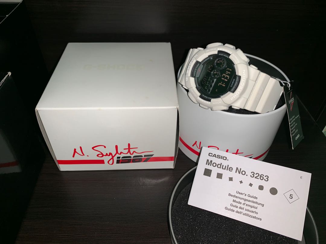G SHOCK GD 100NS 7 X NIGEL SYLVESTER 1987 Men s Fashion