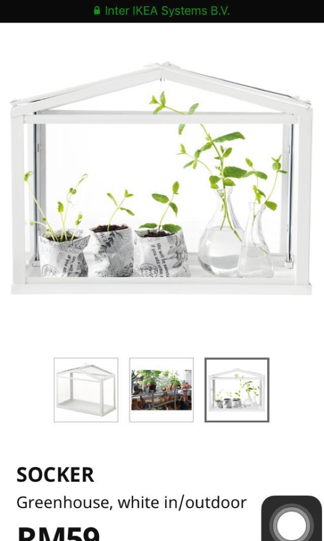 Ikea Socker Greenhouse Home Furniture Gardening On Carousell