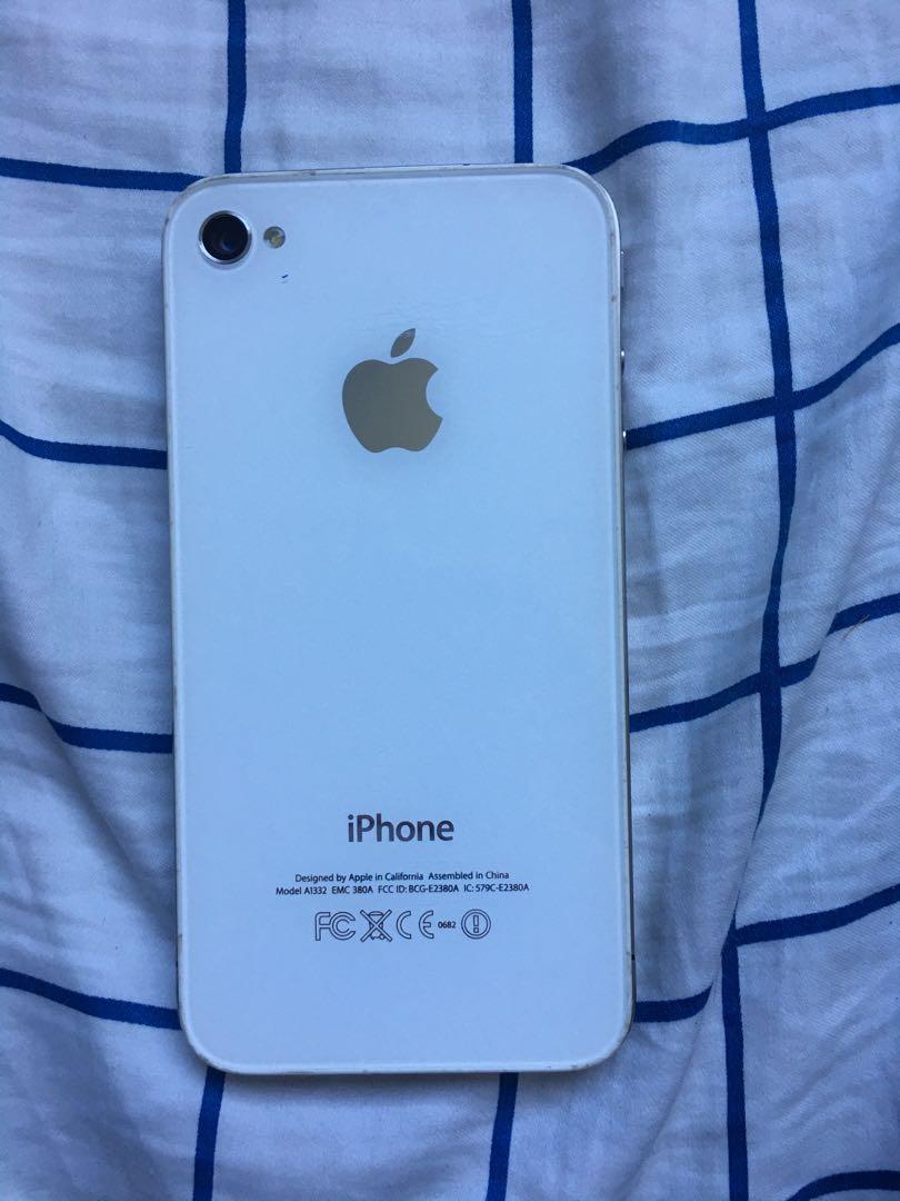 IPHONE 4s (Category: Portable Audio Accessories) located in Davao. Submitted by baggoddess (Listing ID 274555659, Image 2). Description: Unit only last price 1300.